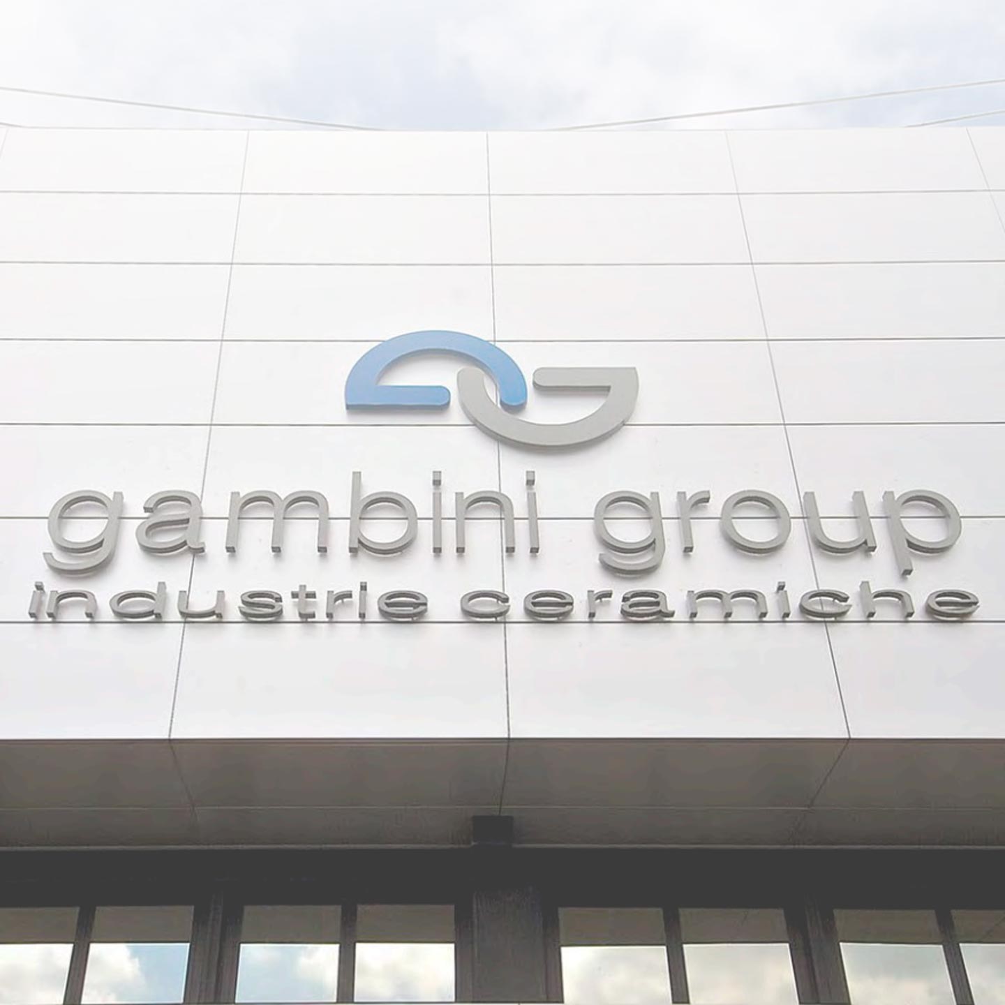 Immagine della facciata di Gambini Ceramiche, sede di Sassuolo